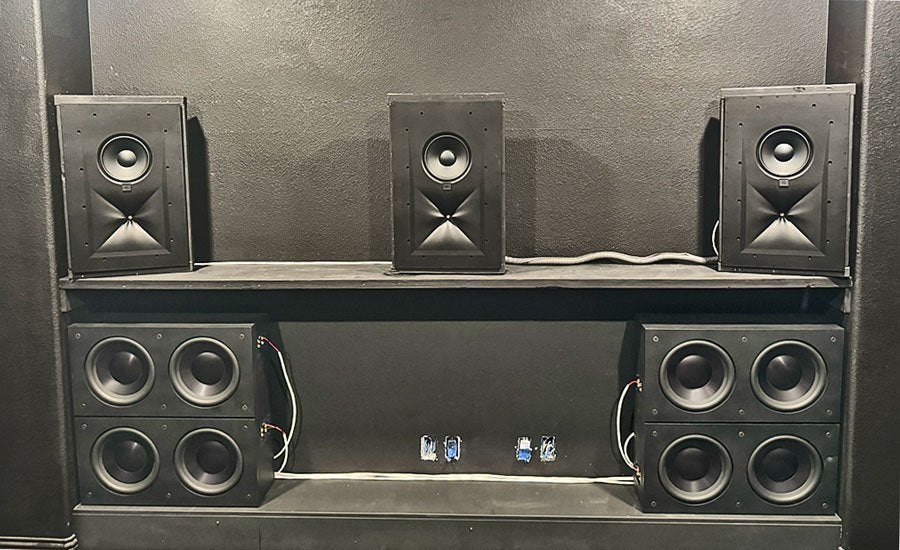 Public address system White Light Black Audio equip.jpg