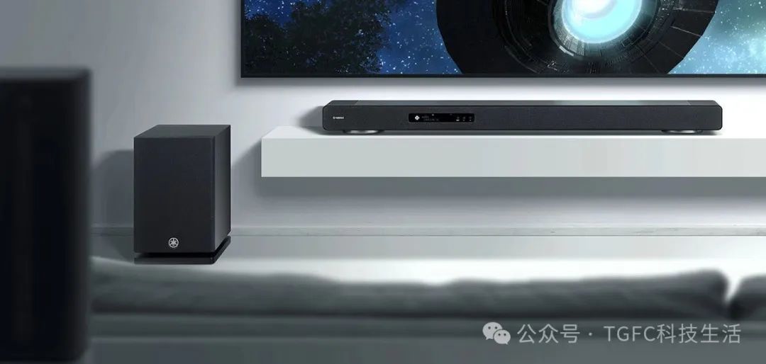 雅马哈True X Surround 90A旗舰回音壁用AI玩转3D音场